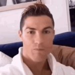 Ronaldo Drink GIF Template