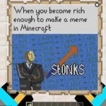 minestonks meme