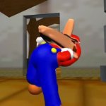 Mario Laughing GIF Template