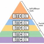 Less Cowbell More Bitcoin | BITCOIN; BITCOIN
BITCOIN; BITCOIN
BITCOIN | image tagged in maslow's hierarchy of needs,bitcoin,crypto,finance | made w/ Imgflip meme maker