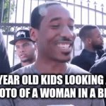 This is seriously what they're like when they find something like this | 8 YEAR OLD KIDS LOOKING AT A PHOTO OF A WOMAN IN A BIKINI | image tagged in gifs,look at this | made w/ Imgflip video-to-gif maker