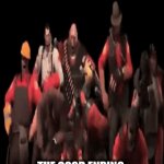 well done my friend | THE GOOD ENDING: YOUR JOKE IS FUNNY AND EVERYONE LAUGHED. GOOD JOB! | image tagged in gifs,tf2 | made w/ Imgflip video-to-gif maker