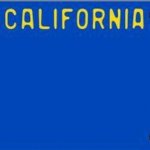 CA license plate