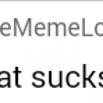Holy man that sucks shit