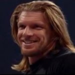 HHH being proud of himself