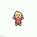 LUCAS DED | image tagged in gifs,mother 3 | made w/ Imgflip video-to-gif maker