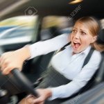 Driving stock image