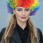 Clown Amber Heard