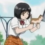 Cat Gun Anime Girl GIF Template