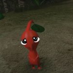 A cute Red Pikmin