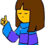 Thumbs up frisk