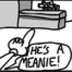 Knicknacks "HE'S A MEANIE"