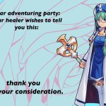 Dear Adventuring Party