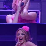 Kylie Kiss Me Once tour meme
