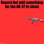 AK-47 shooter meme