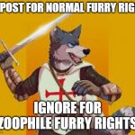 Furry crusader repost