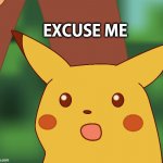Surprised Pikachu finds out about the best way to start each & every sentence | EXCUSE ME | image tagged in surprised pikachu hd,excuse me,mental health | made w/ Imgflip meme maker
