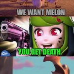Footage of the extinction of Dodos | WE WANT MELON; YOU GET DEATH; *SCREAMING IN FEAR* | image tagged in melony felony,melony,smg4,dodo,ice age,animals | made w/ Imgflip meme maker
