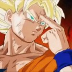 Goku Instant Transmission in Reverse GIF Template