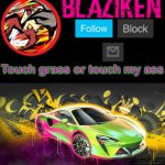 Blaziken announcement temp (car)