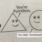 Triangle Sussy | You Hidin' Something? | image tagged in your pointless,sussy baka,among us,triangle,dead body reported | made w/ Imgflip meme maker