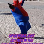 Thicc Spidey | Spiderman just got mod in the Avengers' Discord Server | image tagged in thicc spidey | made w/ Imgflip meme maker