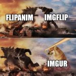 Imgur | FLIPANIM IMGFLIP IMGUR | image tagged in puns,doge | made w/ Imgflip meme maker