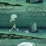 here lies squidward meme | HUNTER AFTER HOLLOW MIND; HUNTERS BELIEF THAT BELOS WAS A GOOD GUY AND UNCLE | image tagged in here lies squidward meme | made w/ Imgflip meme maker