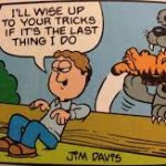 Garf get eat by bear