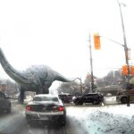 Apatosaurus at Canada