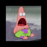 Shocked Patrick GIF Template