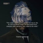 Conservative Party Friedrich Nietzsche quote