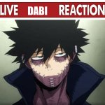 Live Dabi reaction
