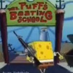 Spongebob Boating School template