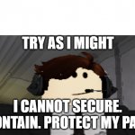 secure contain protect my pain template