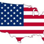 US flag template