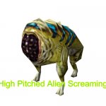 High Pitched Alien Screaming meme