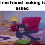 tom and jerry searching GIF Template