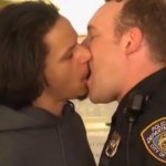 Eric Andre Cop Kissing