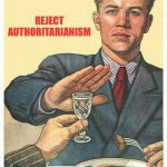 Reject authoritarianism meme