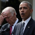 Obama speaking, Biden sleeping template