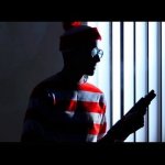 Waldo with gun template