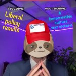 MAGA sloth Conservative Party