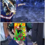 Now it's your turn | image tagged in now it's your turn,anime,my hero academia,metal gear solid | made w/ Imgflip meme maker