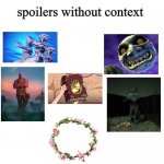 Amphibia: Spoilers Without Context | AMPHIBIA: THE HARDEST THING | image tagged in spoilers without context,amphibia,spoiler alert,memes,disney,hardest thing | made w/ Imgflip meme maker