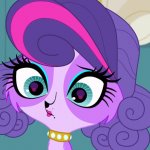 zoe trent's worried face (littlest pet shop)