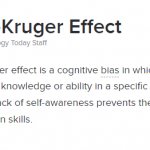 dunning-kruger effect