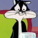 penelope's worried face (looney tunes) template