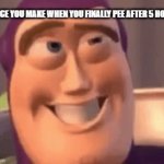 So nice... | THE FACE YOU MAKE WHEN YOU FINALLY PEE AFTER 5 HOURS: | image tagged in gifs,peeing | made w/ Imgflip video-to-gif maker