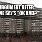 And down she goes | *MY ARGUMENT AFTER SOMEONE SAY'S "OK AND?" | image tagged in gifs,thatdumbshityeetman | made w/ Imgflip video-to-gif maker